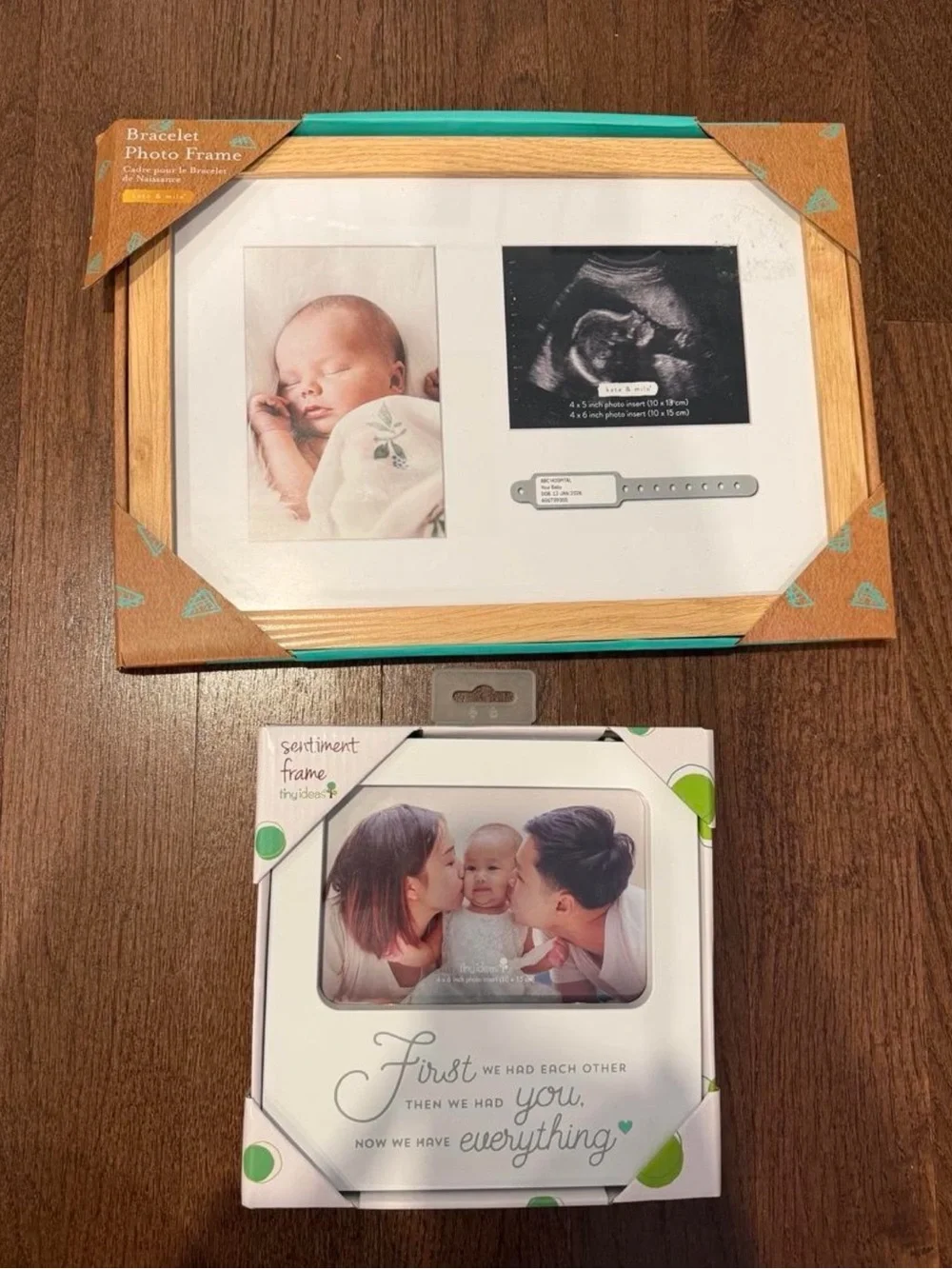 Baby Keepsake Frames Bundle